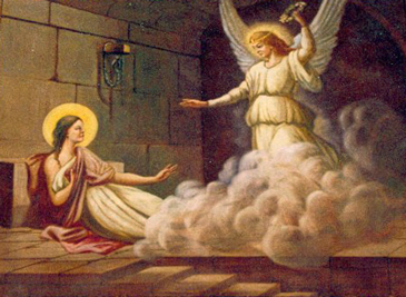 Santa Filomena e os Anjos