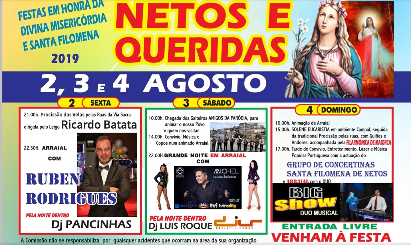 Cartaz das Festas de Netos