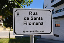 Rua de Santa Filomena, Fânzeres